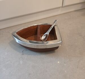 Pottery Barn Boat Salt Cellar